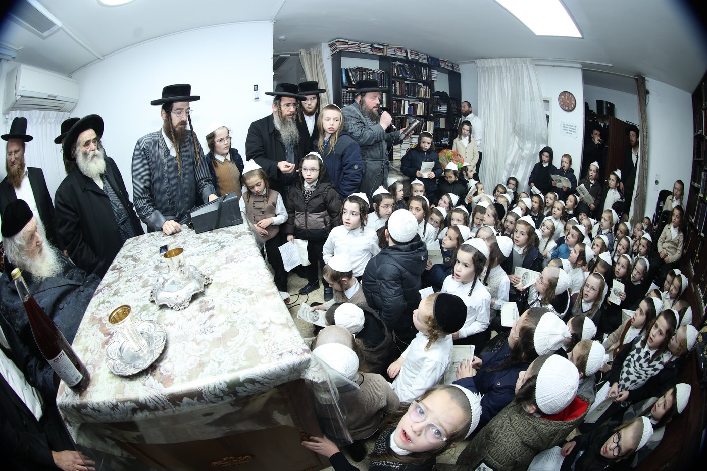 ילדי תולדות אהרן אצל הגר"מ שטרנבוך