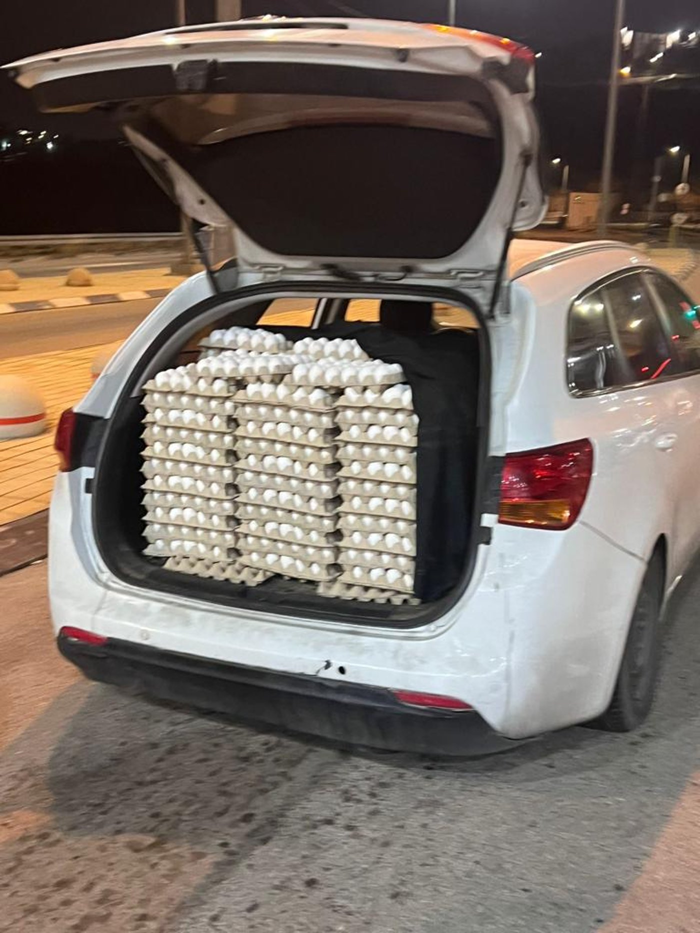 7000 ביצים מהשטחים נתפסו, רגע לפני שהוכנסו לירושלים