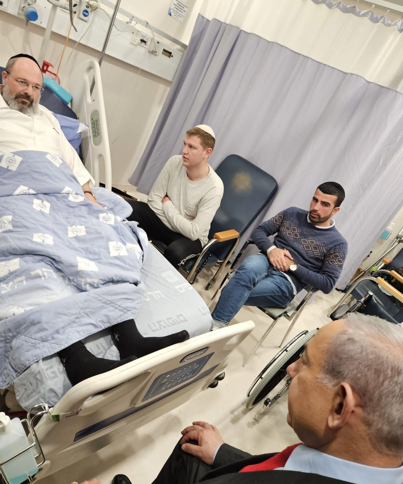 נתניהו עם הרב שפנייר