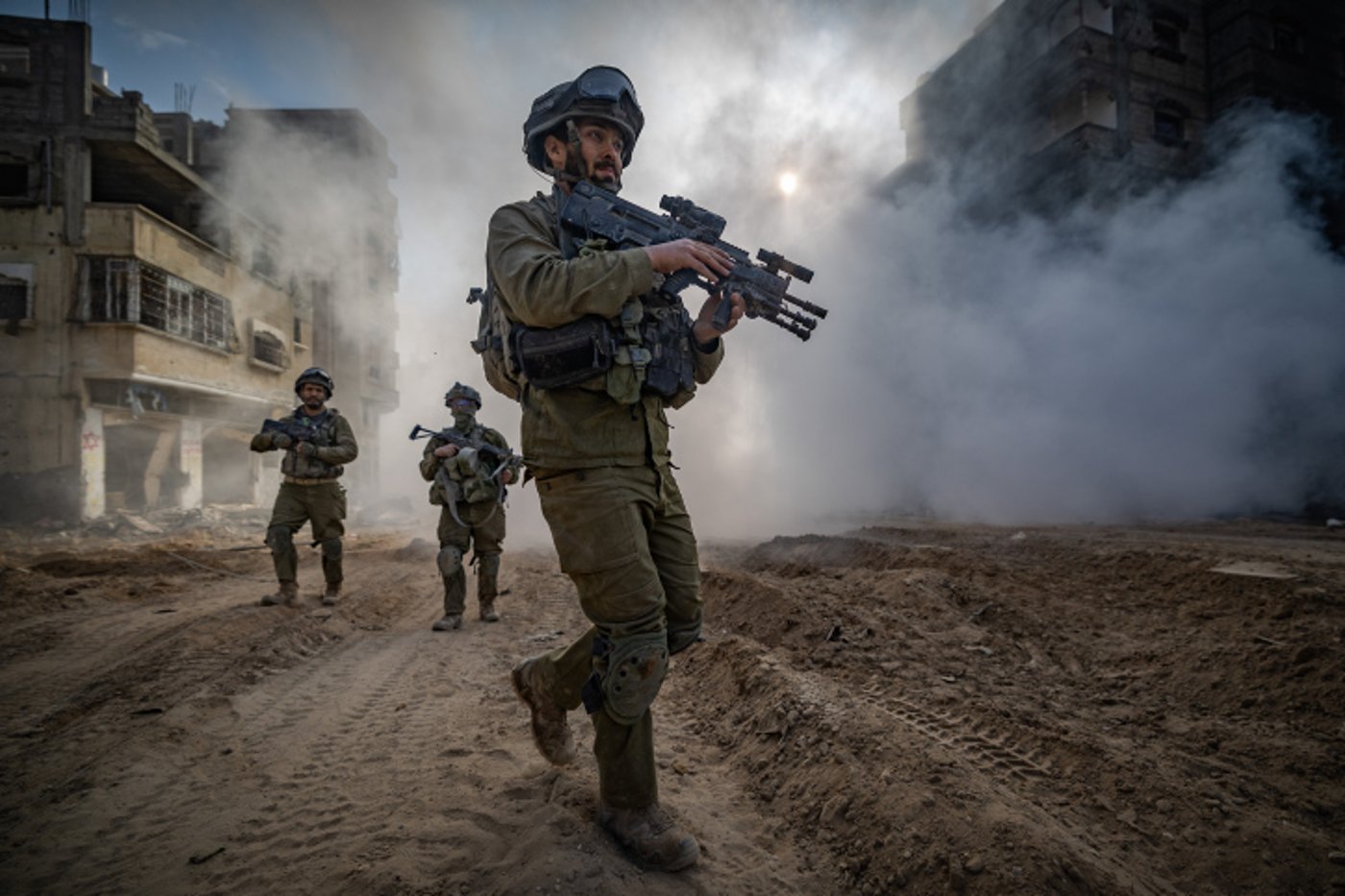 הצלם הצטרף לכוחות המתמרנים בצפון רצועת עזה - ותיעד