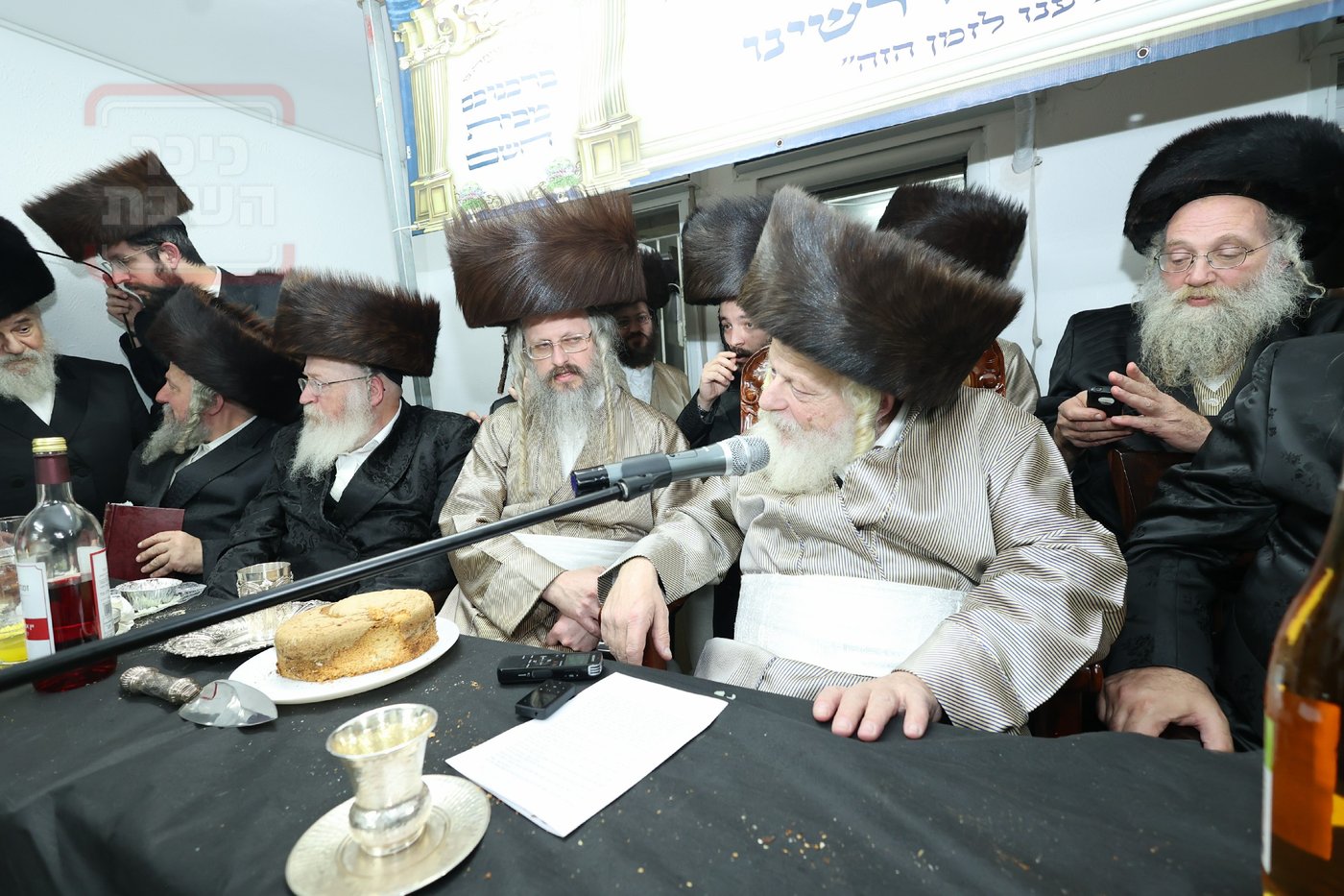 מלווה מלכה וסיום 'תניא' אצל המקובל הגה"צ רבי אביש ציינווירט 