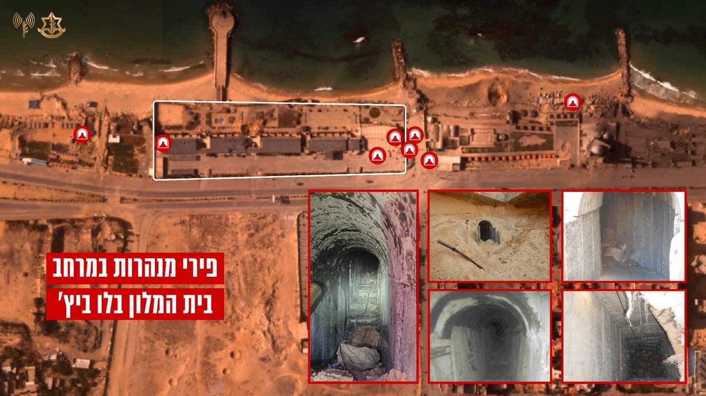 הקרב מתחת מלון 'בלו ביץ'' | מנהרות טרור הושמדו • תיעוד