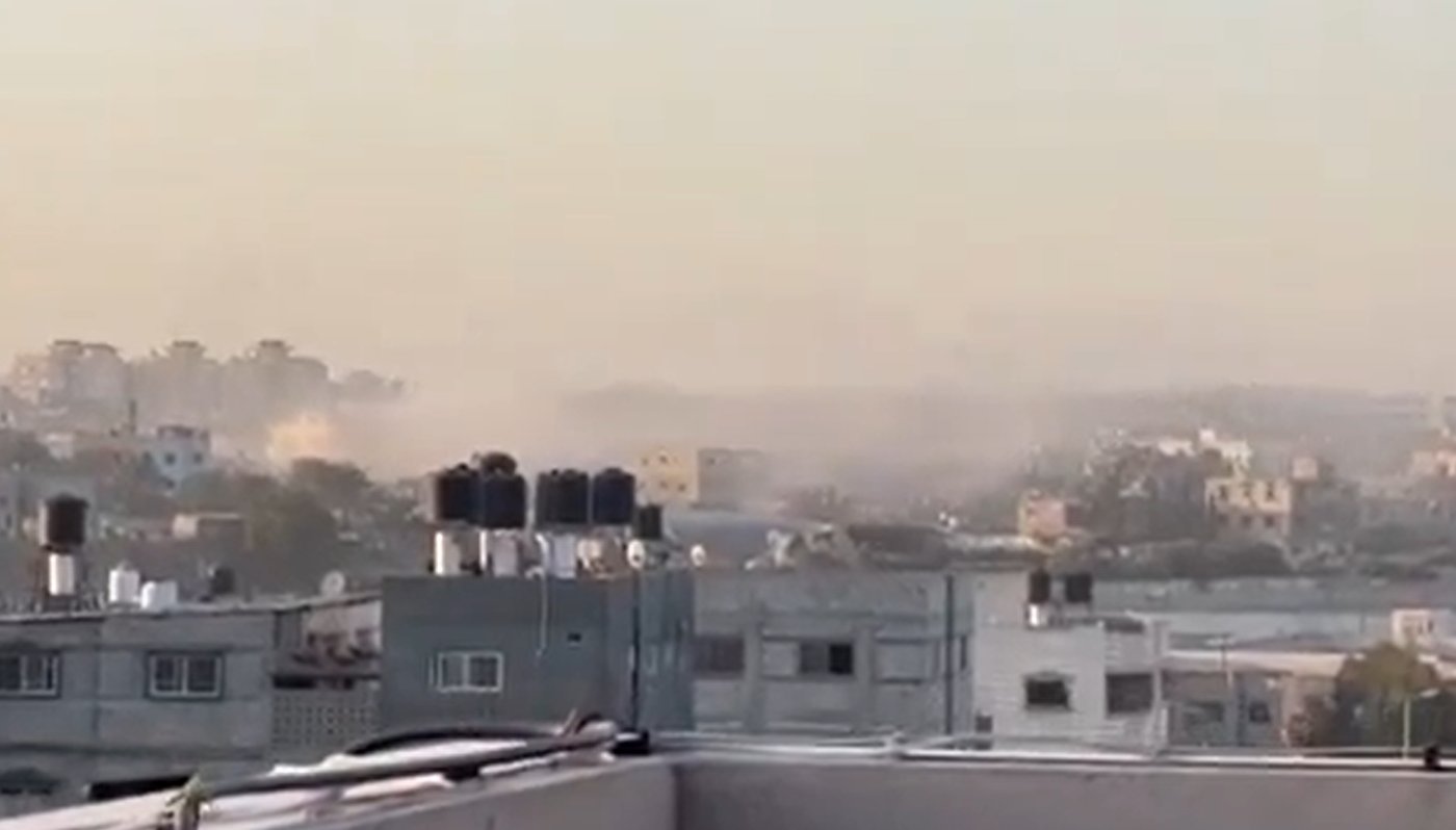 המלחמה בחאן יונס, הבוקר