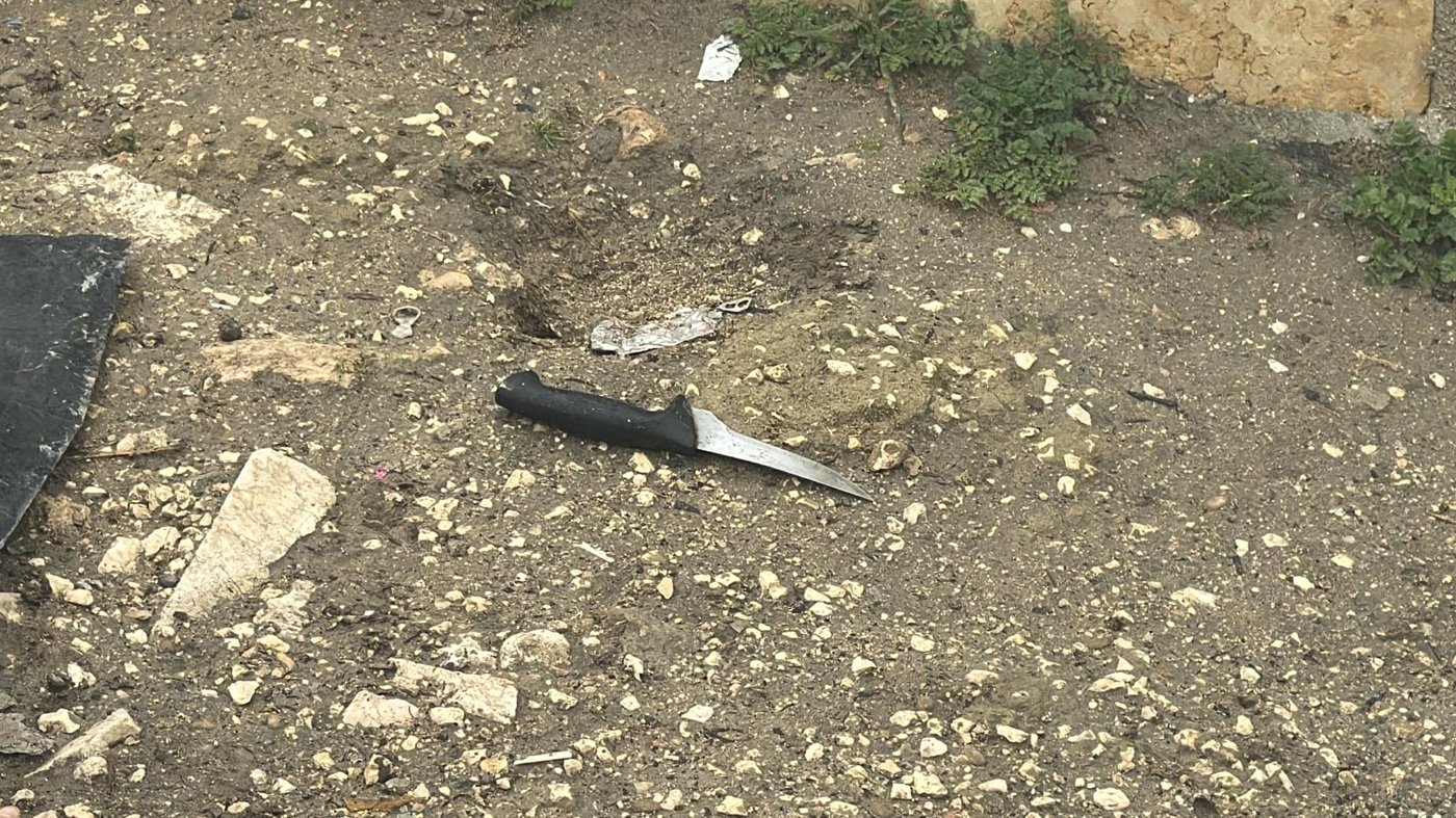 הסכין ששימשה את המחבל