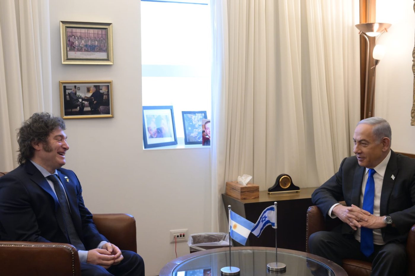 "ברוך הבא לירושלים. ברוך הבא, חבר״ | צפו בפגישת רה"מ עם הנשיא מיליי
