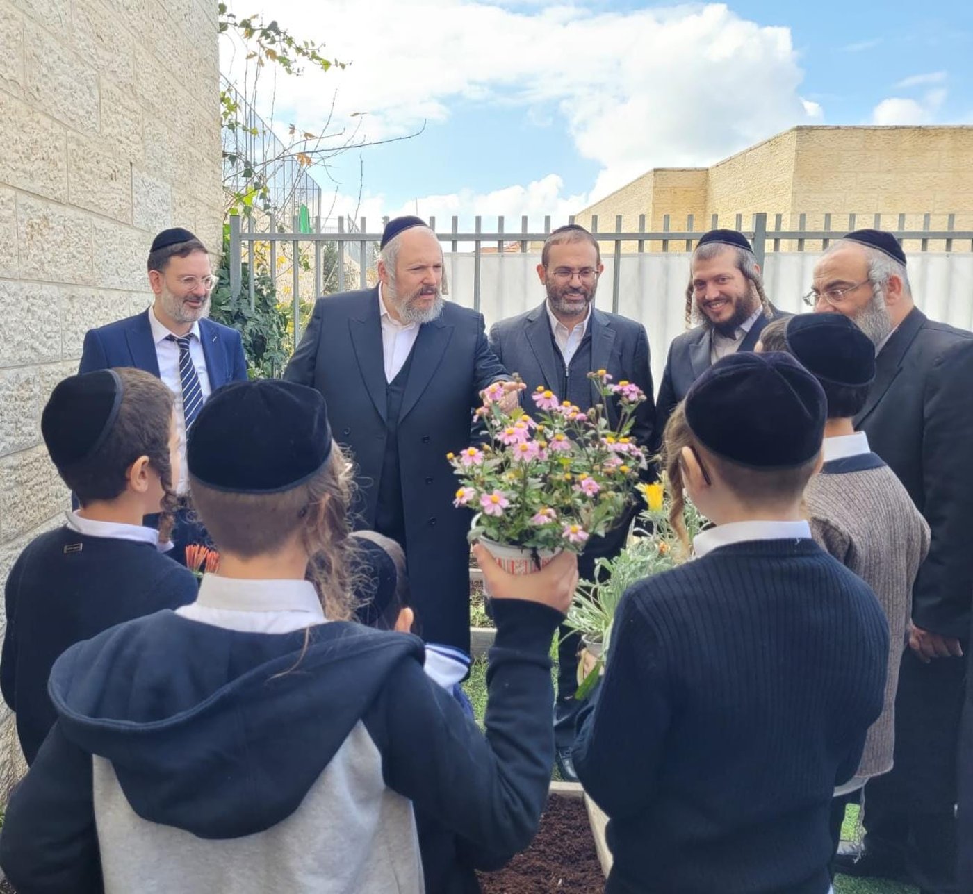 מעמד חנוכת ת"ת 'נועם התורה' מבית 'פרח'