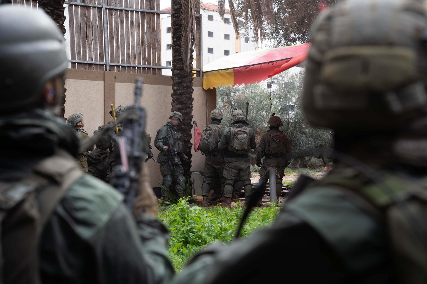 חיילי צה"ל בצפון רצועת עזה