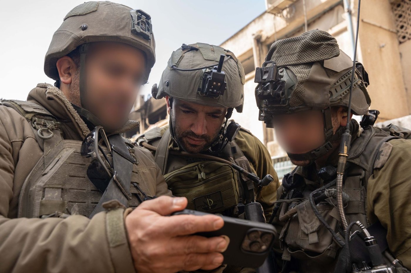חיילי צה"ל בצפון רצועת עזה