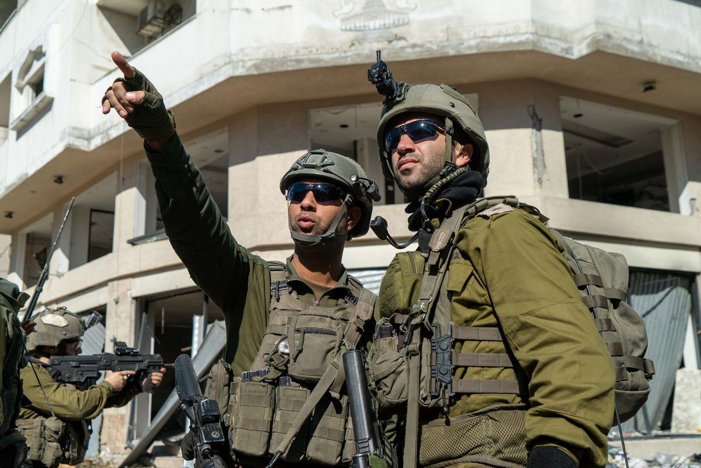 חיילי צה"ל בצפון רצועת עזה