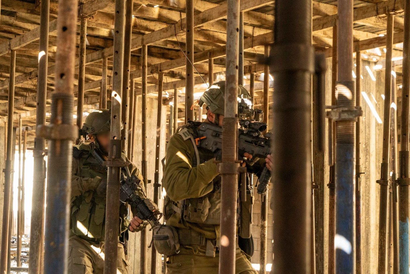 חיילי צה"ל בצפון רצועת עזה