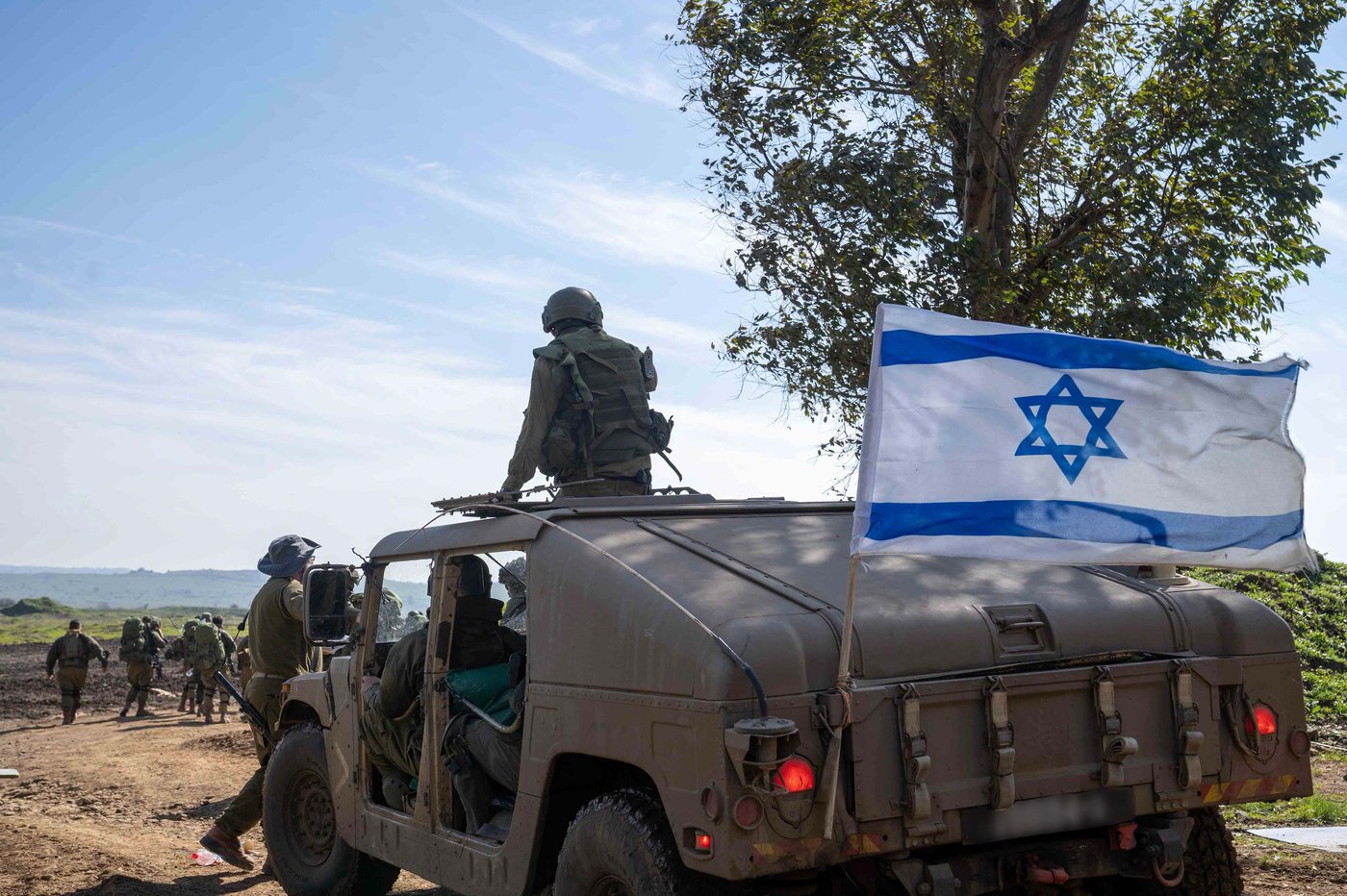 תרגול כוחות צה״ל בגבול הצפון