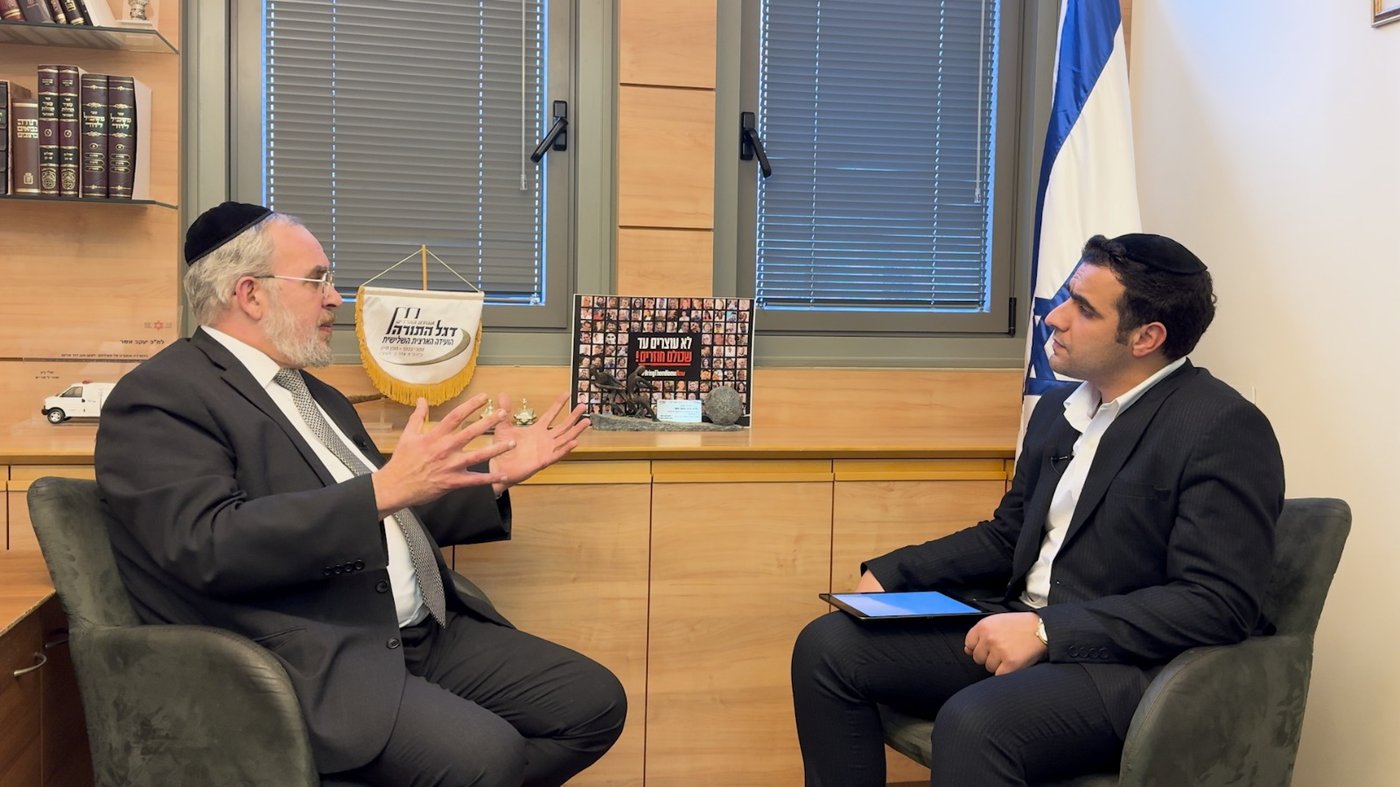 ח"כ יעקב אשר בריאיון לישי כהן