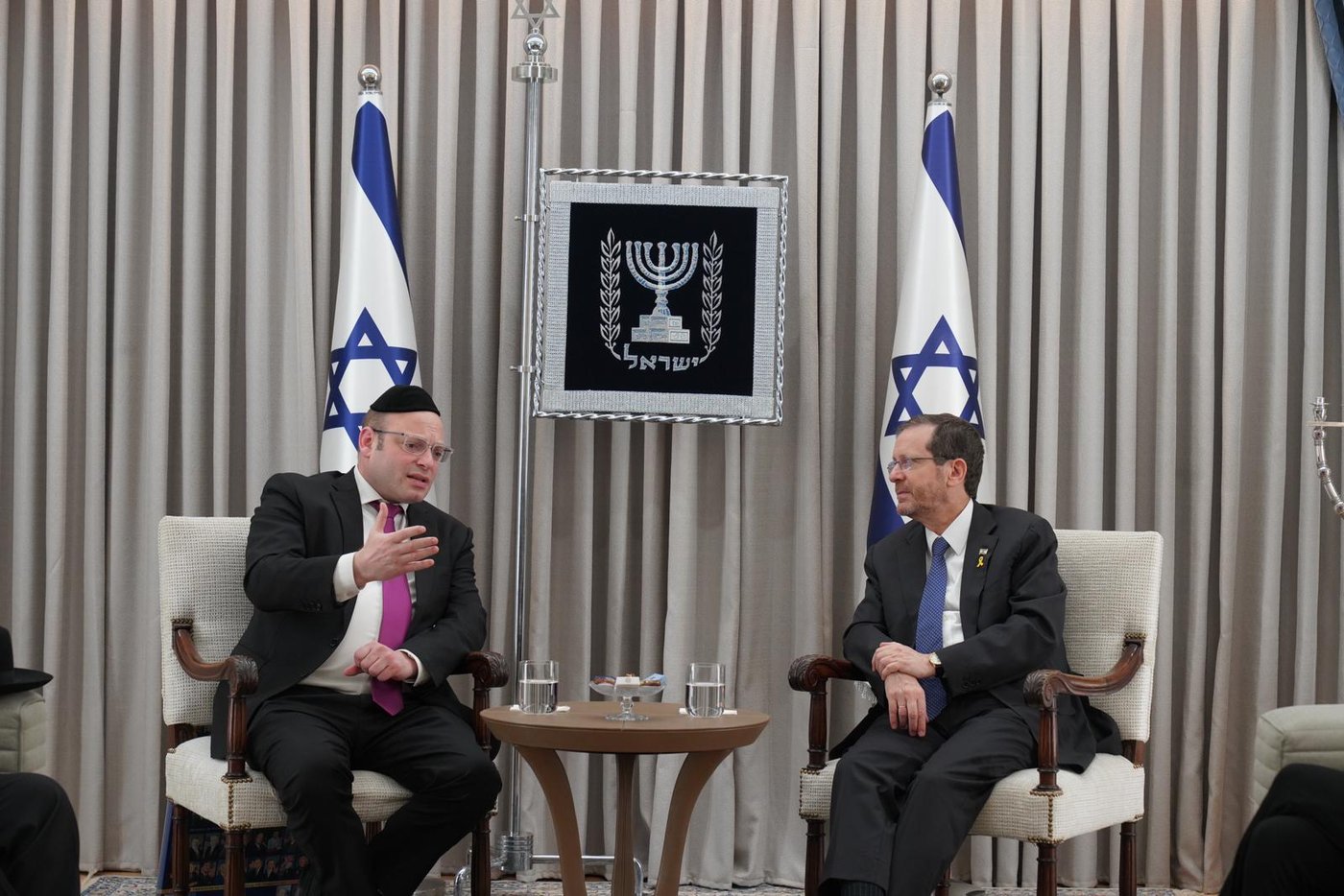 הנשיא הרצוג הדגיש את חיבתו ללייקווד במעמד קבלת פרס
