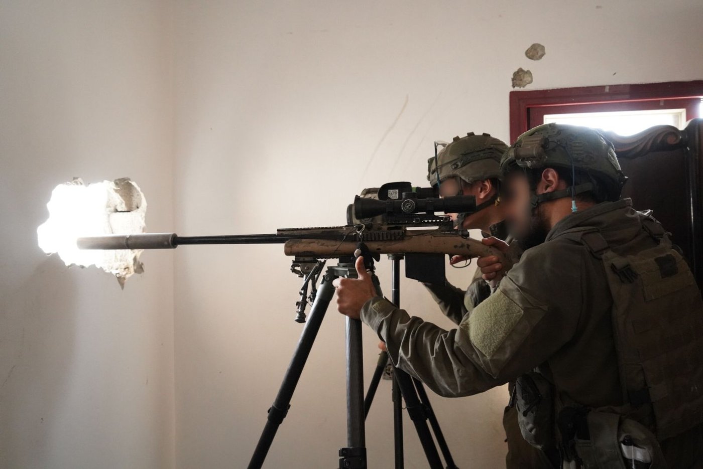 מחבלים שירו RPG חוסלו; הלוחמים פשטו על מחסן אמל"ח