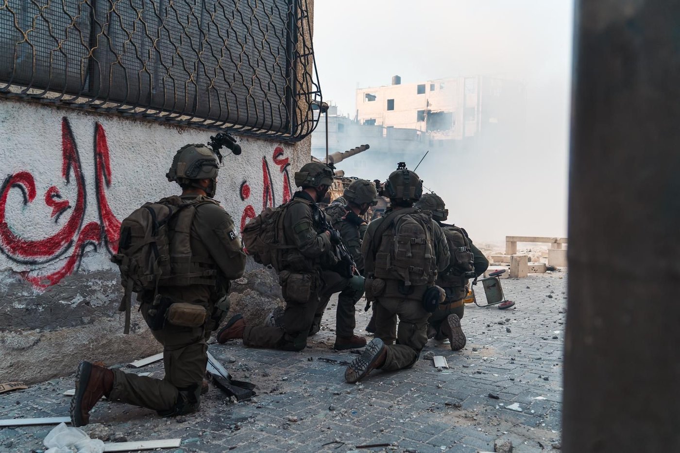 תיעוד מיוחד מהרחפן: כך חיסלו מחבל שהשליך רימון לעברם