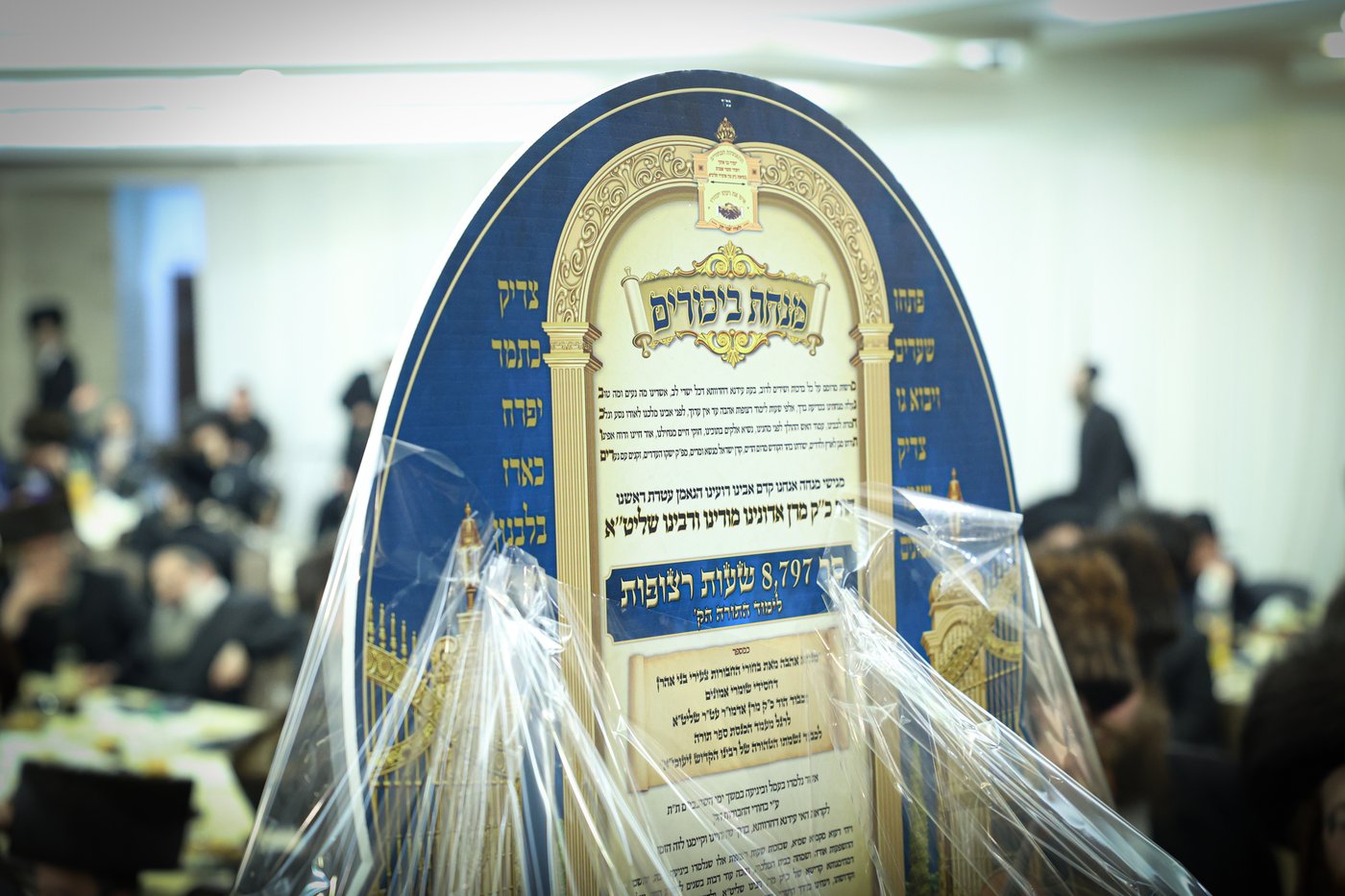 הכנסת ספר תורה בשומרי אמונים בירושלים