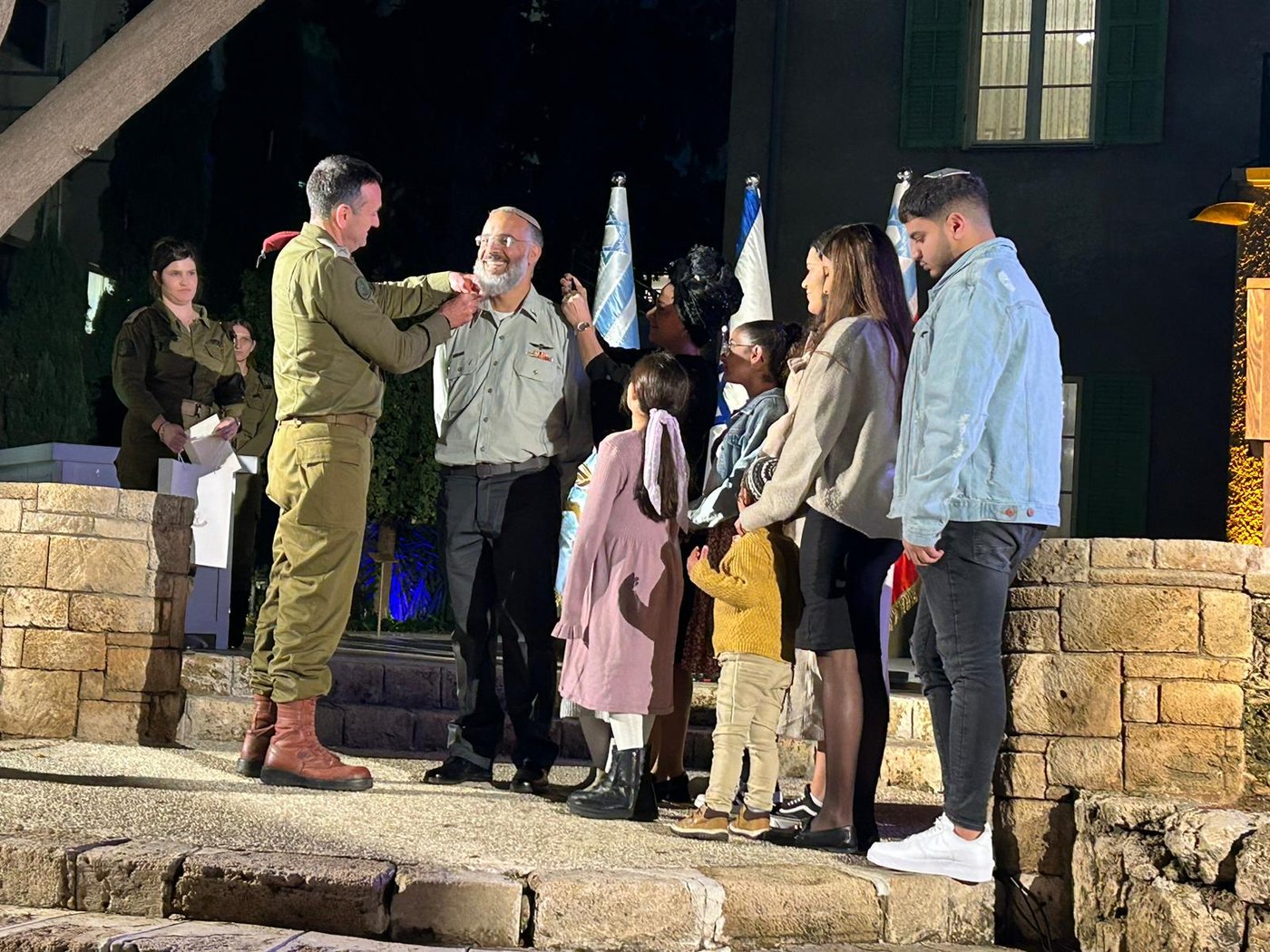 דרגת אלוף משנה הוענקה לרמ"ט הרבנות הצבאית הרב שהם עורקבי