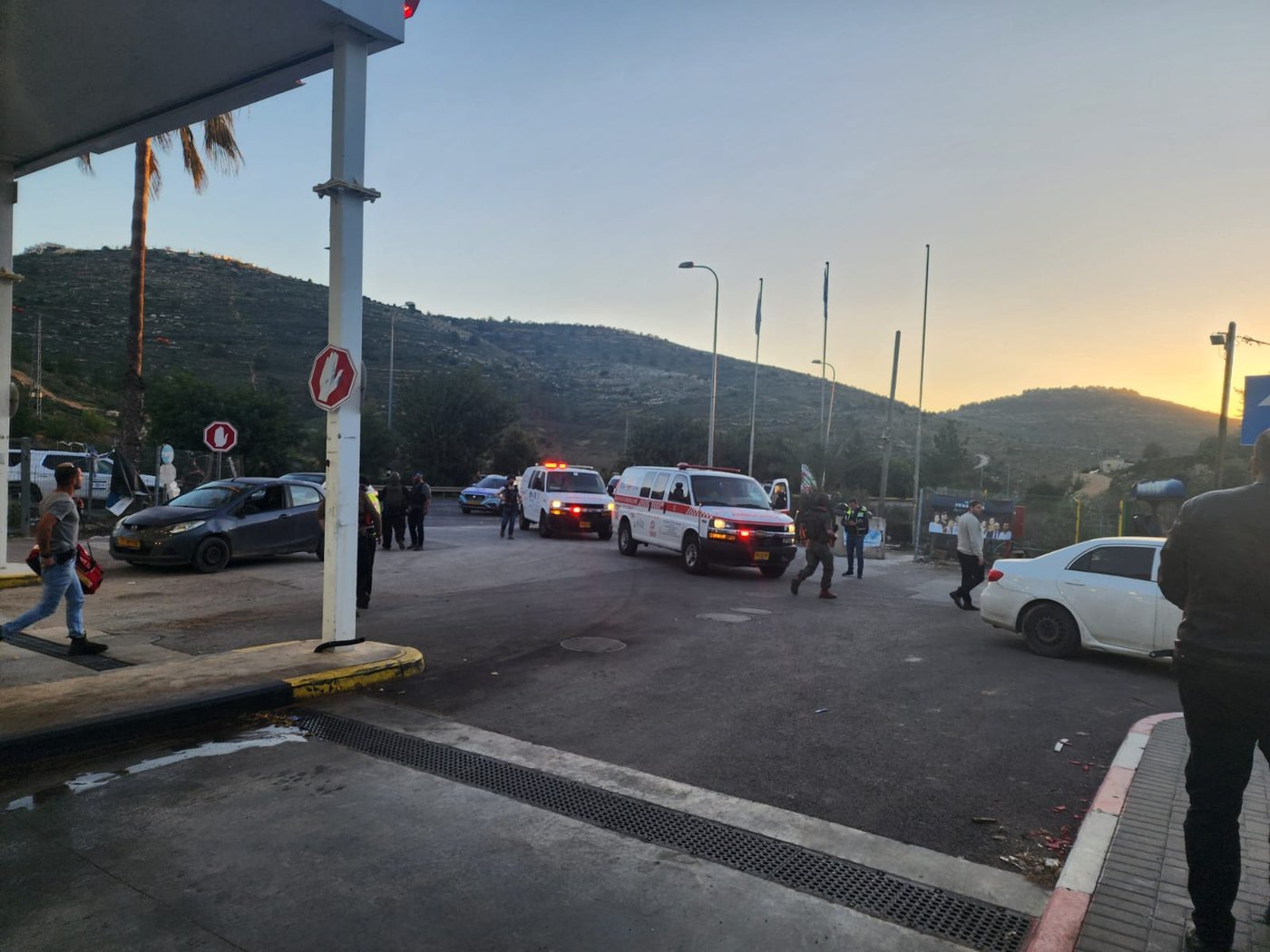 זירת הפיגוע הרצחני בעלי