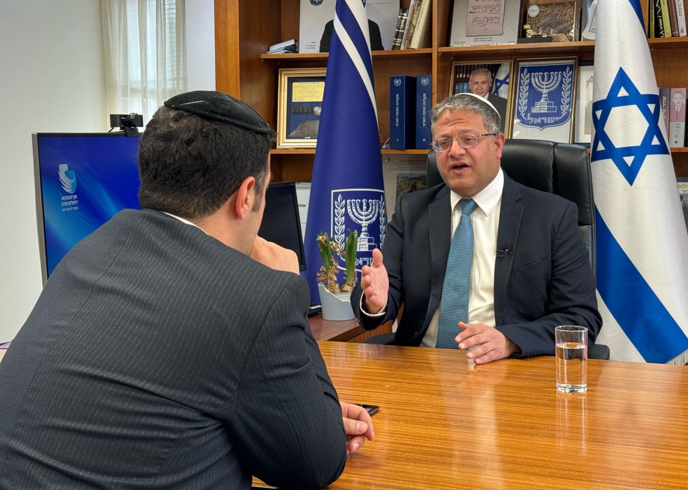 השר איתמר בן גביר בריאיון ל'כיכר השבת'