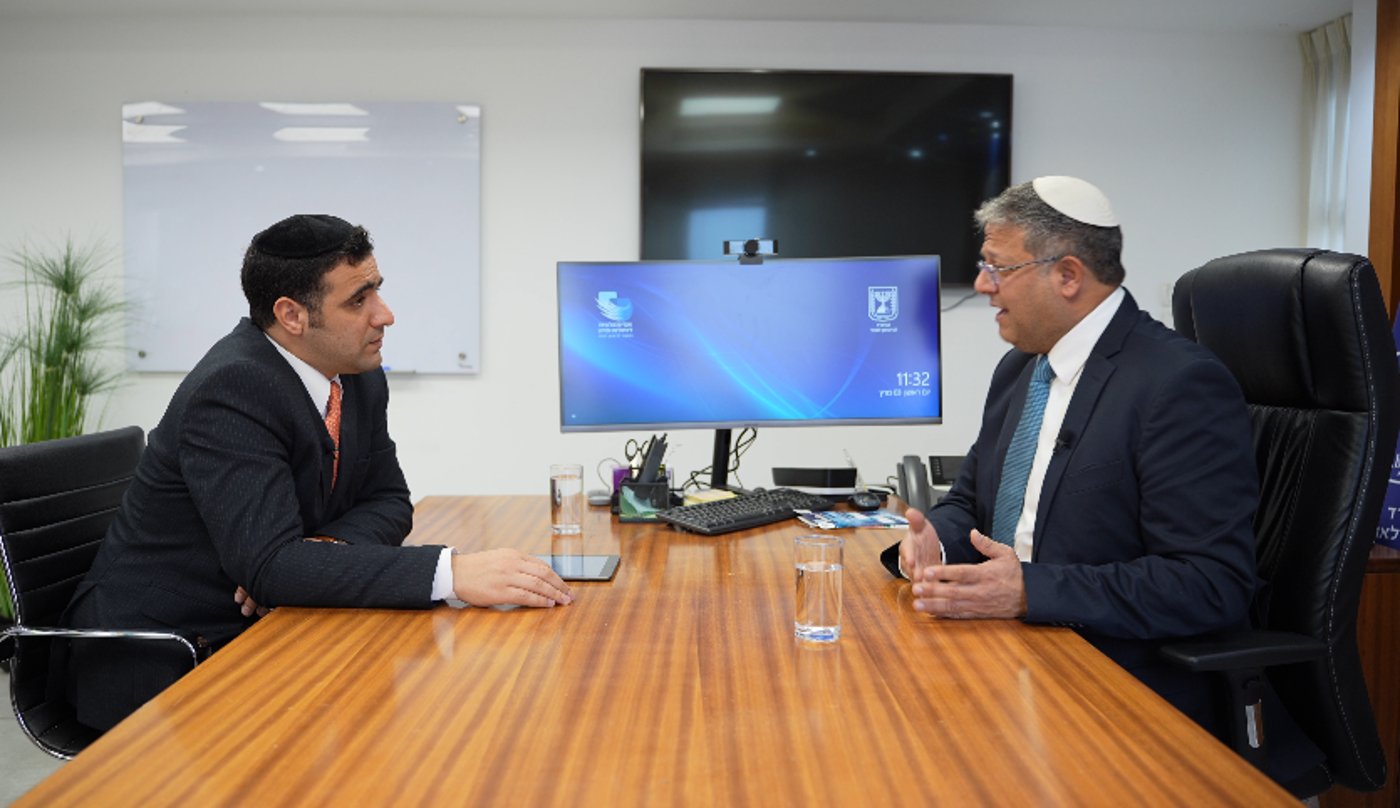השר איתמר בן גביר בריאיון לישי כהן