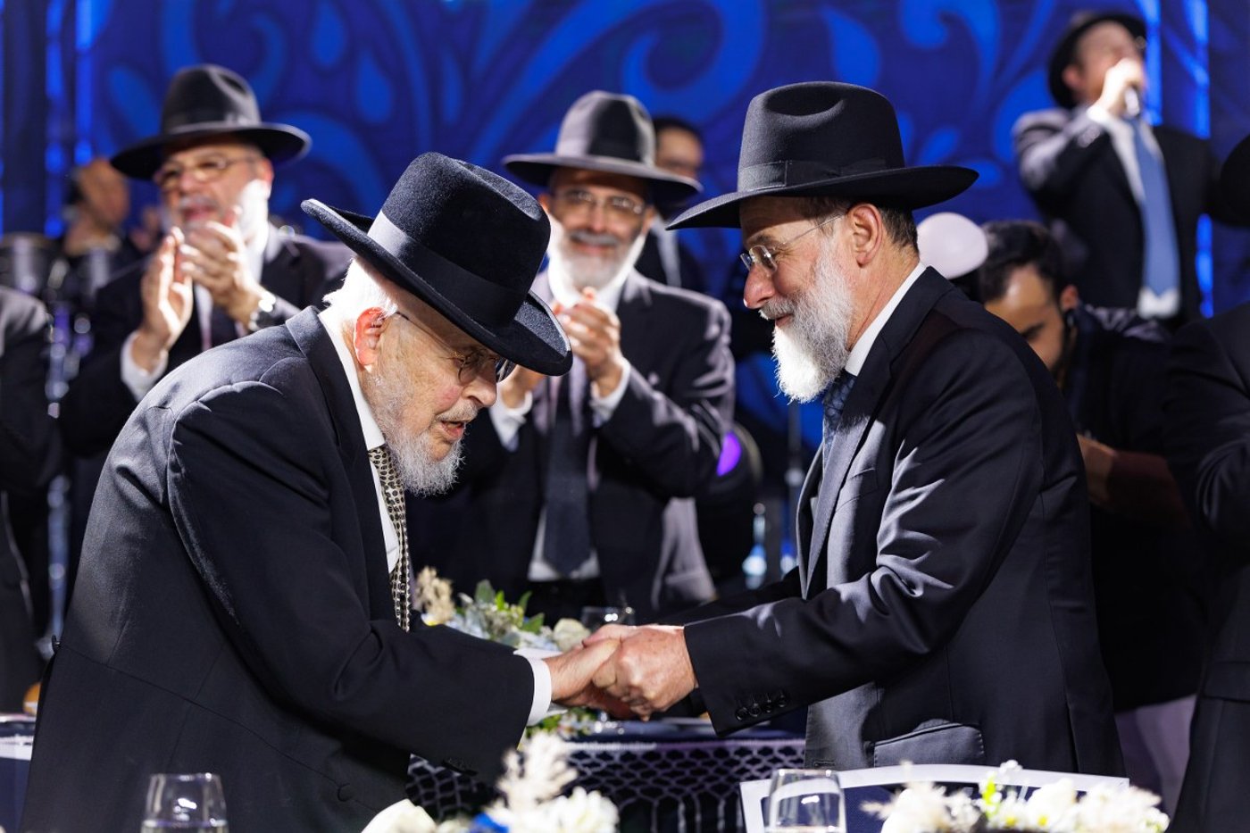 מעמד סיום מסכת ברכות במסגרת ה"עמוד היומי" שע"י 'דרשו' באחדות כלל קהילות הקודש במדינה