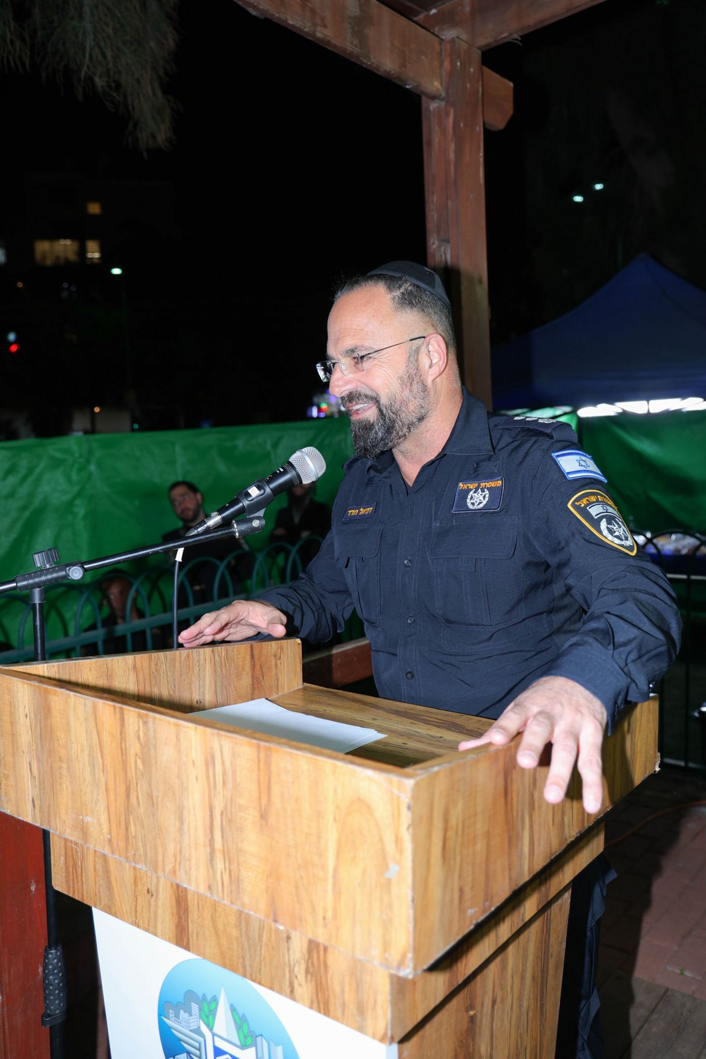 נפתח בסיס הפעלת מתנדבים חרדים במשטרת בני ברק | תיעוד