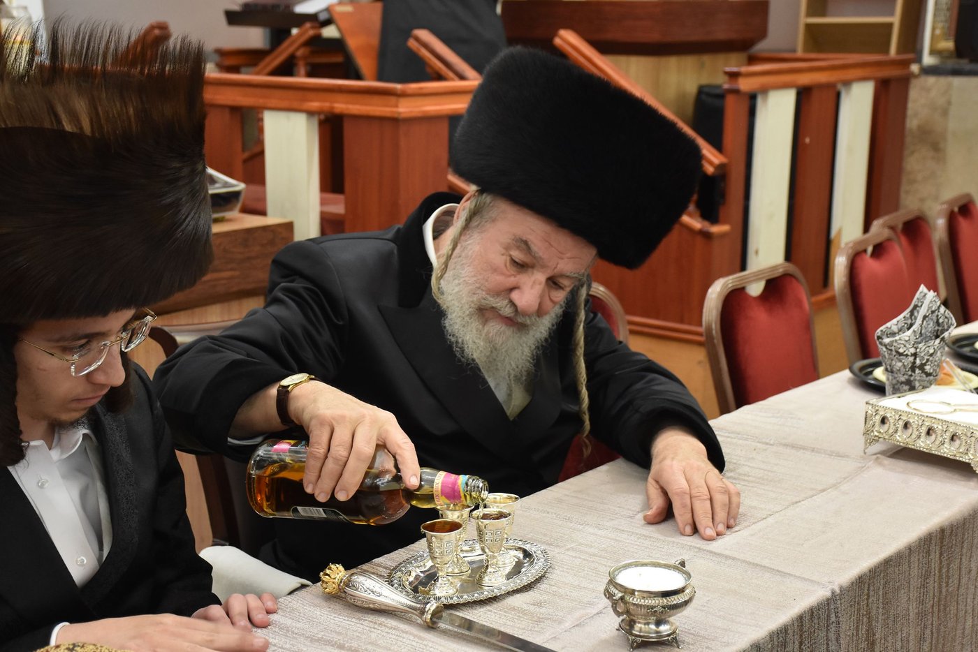 שמחת השבע ברכות בחצר אשלג, קאמרנא רמת שלמה וזאליטוב