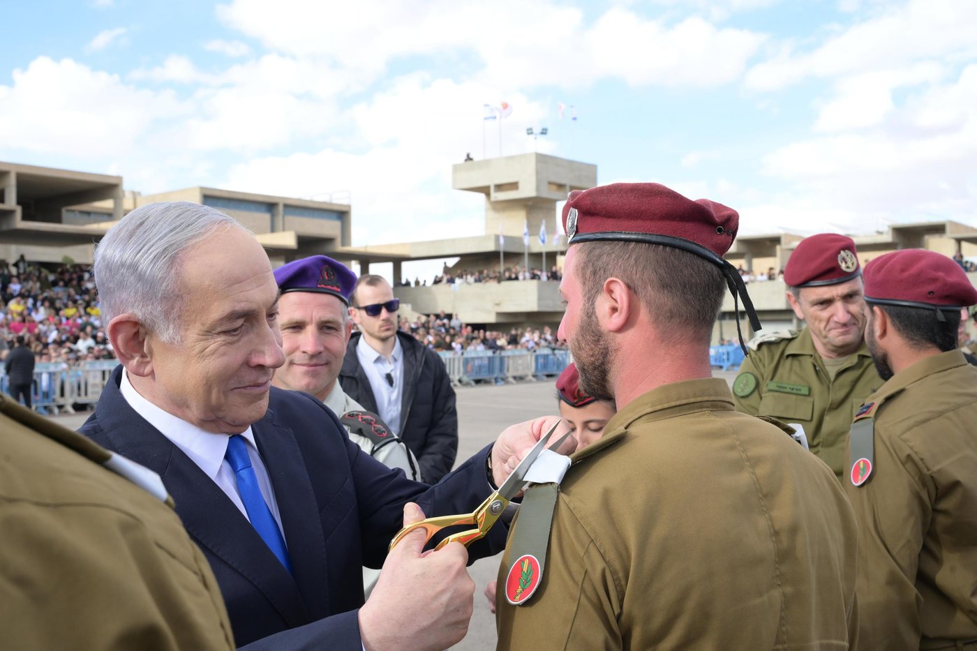 נתניהו בהופעה פומבית ראשונה אחרי השפעת: "נכנס לרפיח"