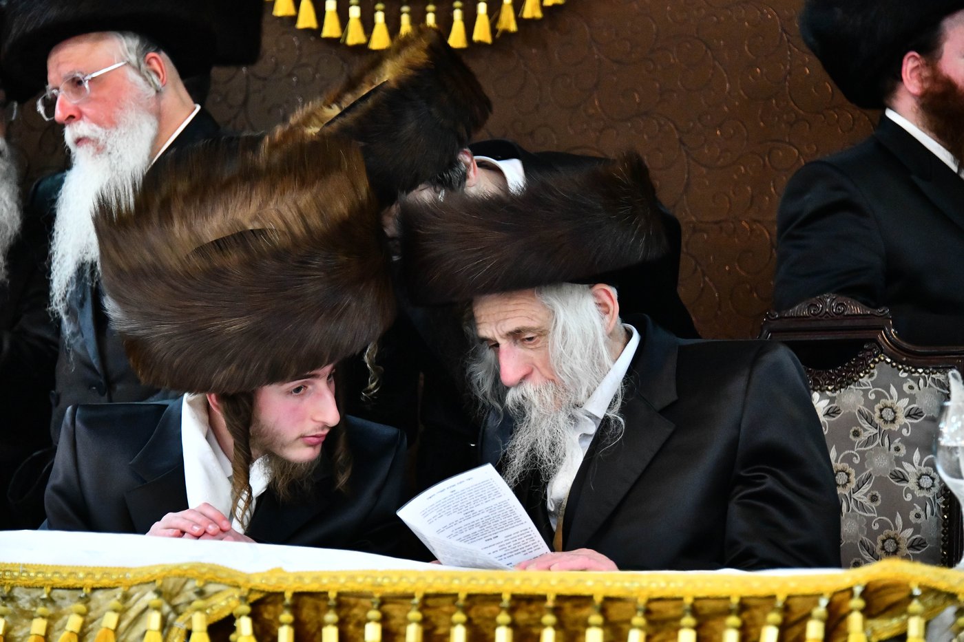 אבי הכלה התחדש עם שטריימל חדש, והסבא שבר את הצלחת