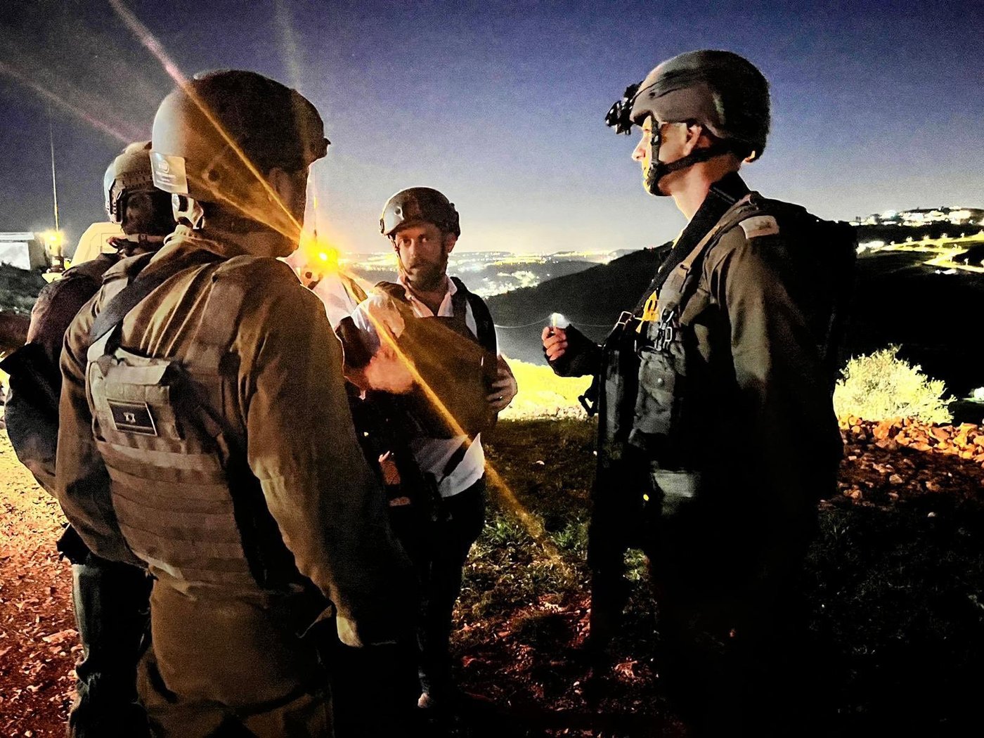 הסריקות בכפר בורין