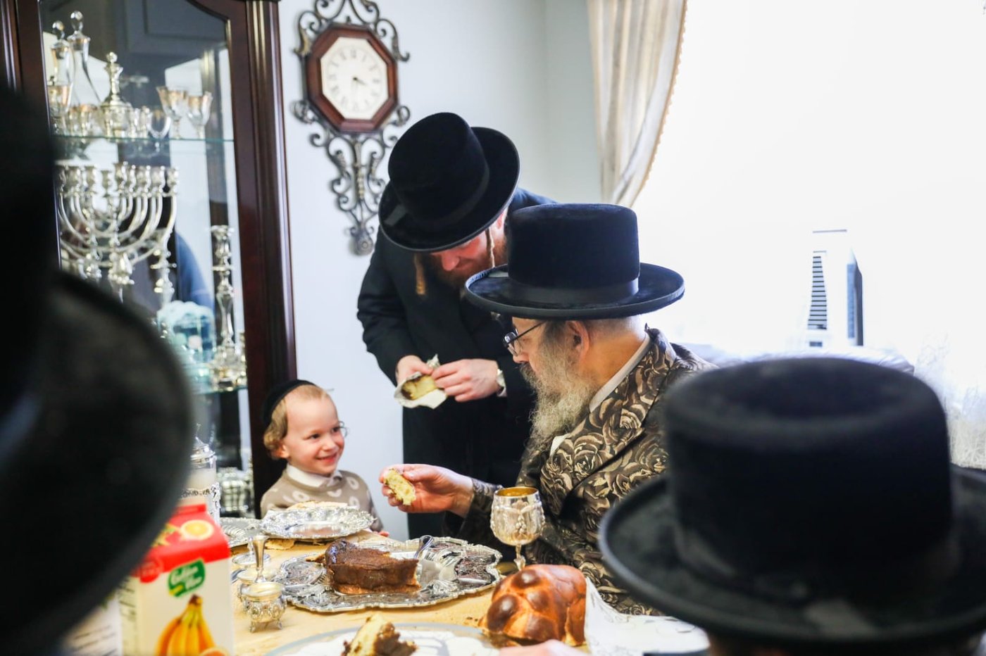 האדמו"ר מוויזשניץ לונדון בארה"ב