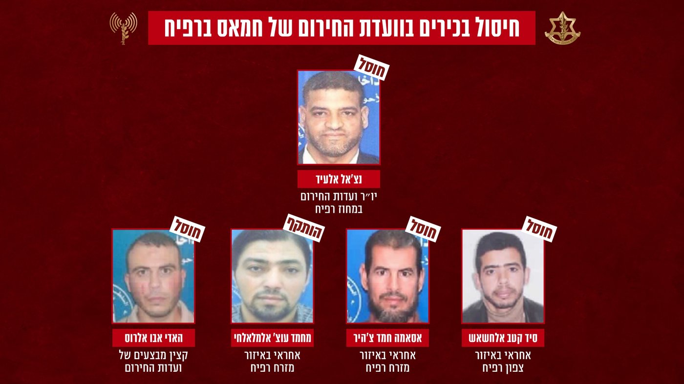 מצורפת תמונה של המחוסלים