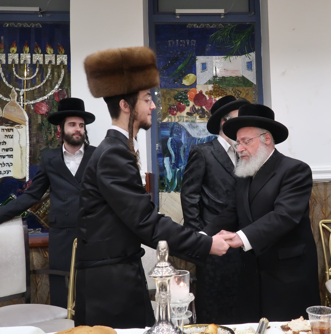 שמחת בית מכנובקא בעלזא –קרית צאנז ירושלים -מעליץ - מאקווא אשדוד