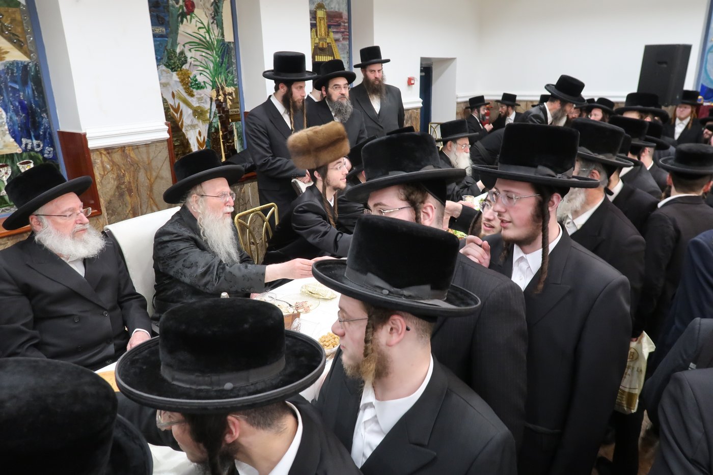 שמחת בית מכנובקא בעלזא –קרית צאנז ירושלים -מעליץ - מאקווא אשדוד