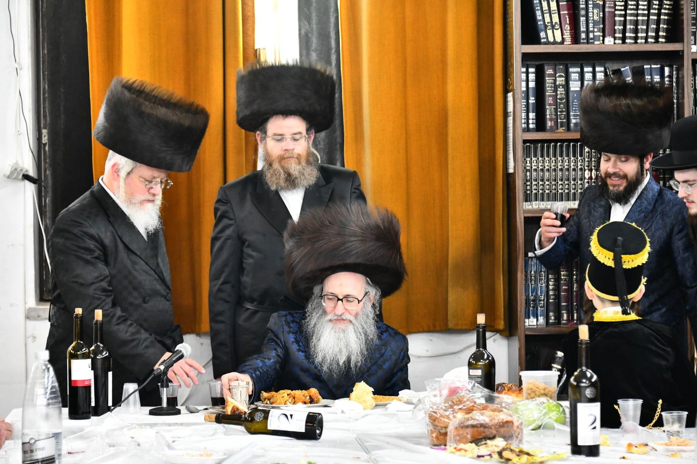האדמו"ר מספינקא כהנא בפורים תשפ"ד