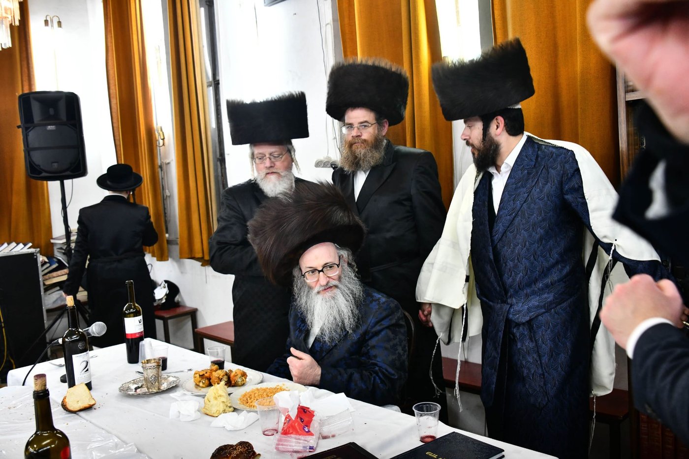 האדמו"ר מספינקא כהנא בפורים תשפ"ד