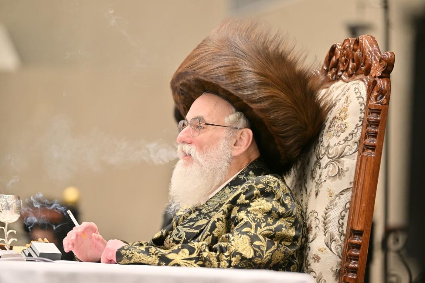 יהושע פרוכטר תיעד: מראות הוד מימי הפורים בחצה"ק ויזניץ