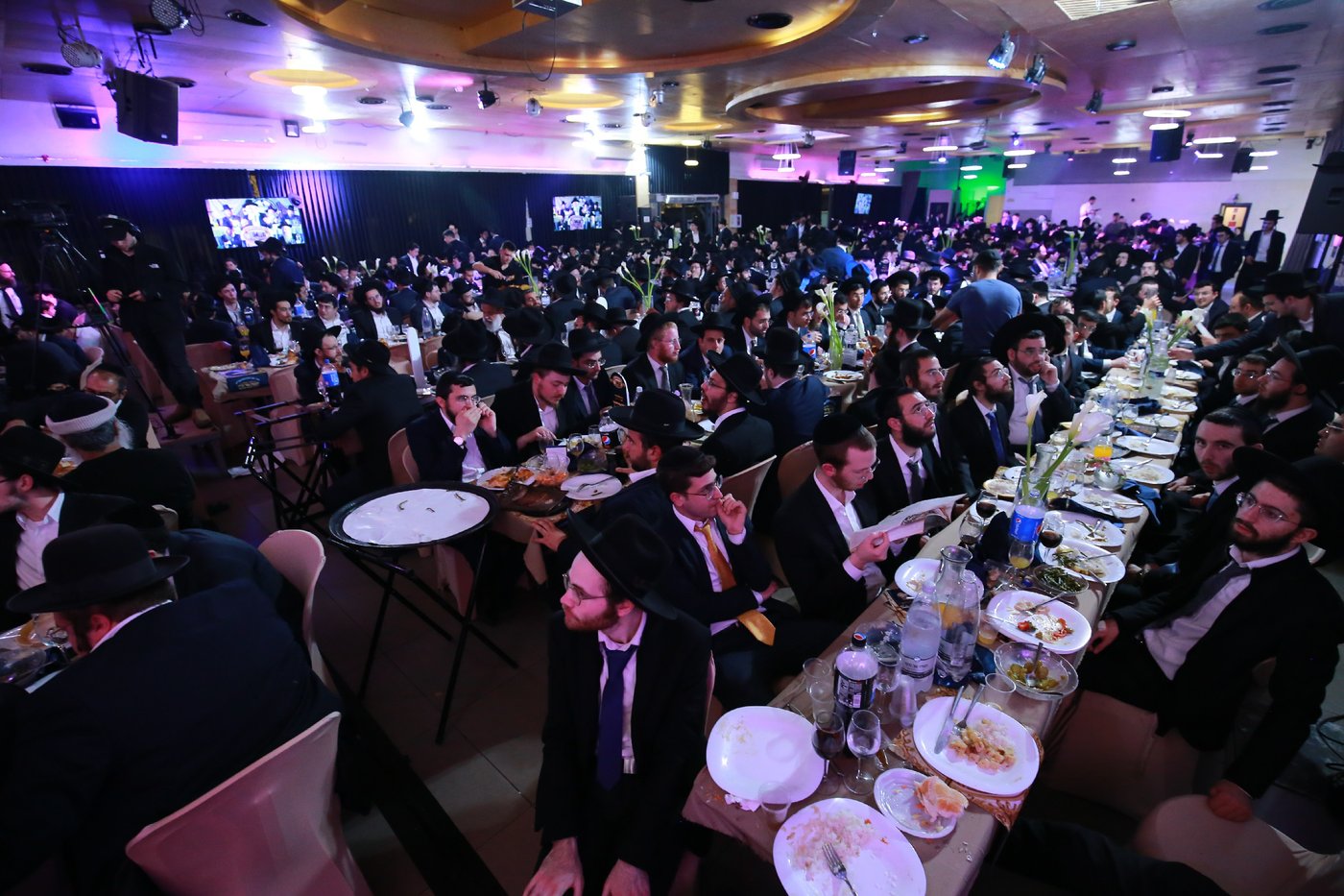 הכנסת ספר תורה לישיבת כנסת יצחק קרית ספר