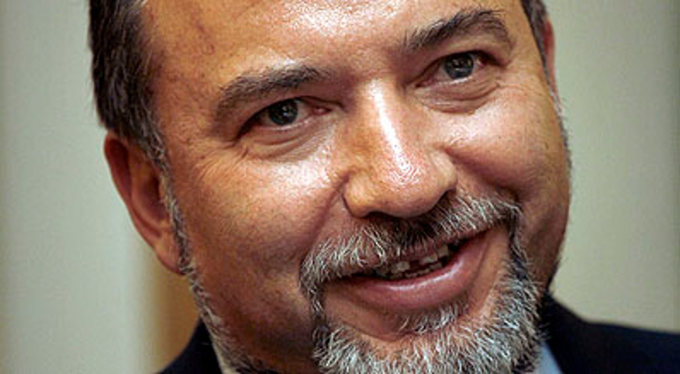 השר ליברמן.