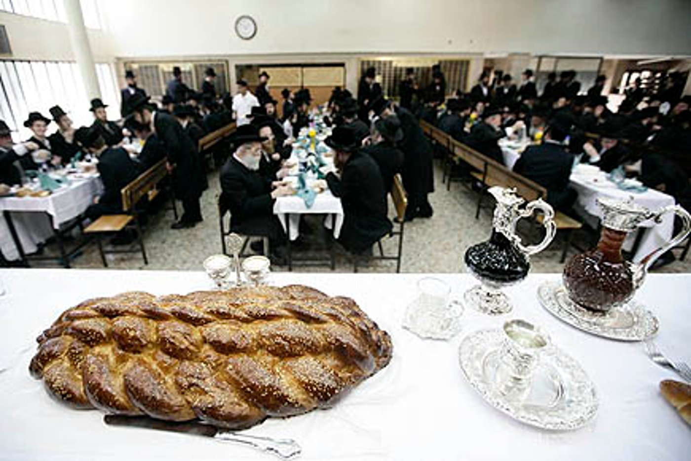 שמחה באהלי צדיקים: ברית לנכד האדמו"ר מבוסטון