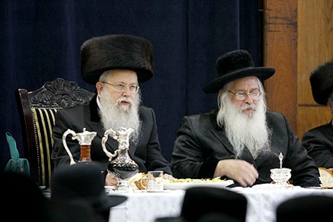 שמחה באהלי צדיקים: ברית לנכד האדמו"ר מבוסטון
