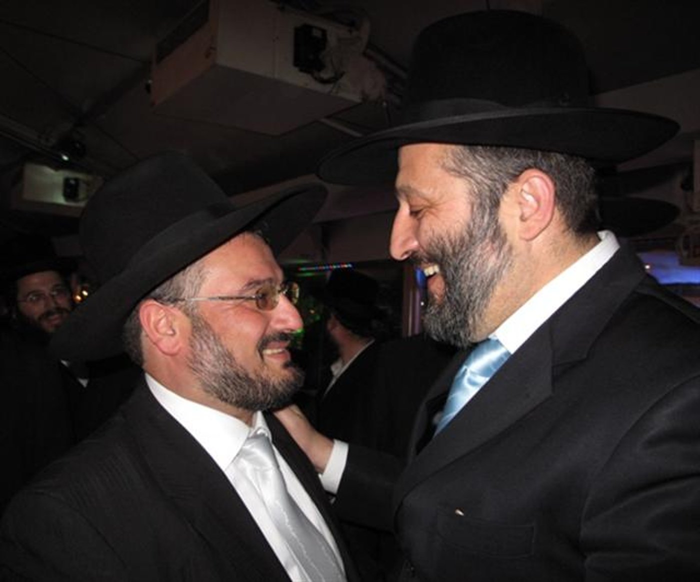 ר' אריה דרעי ובעל השמחה ראש עיריית בית שמש