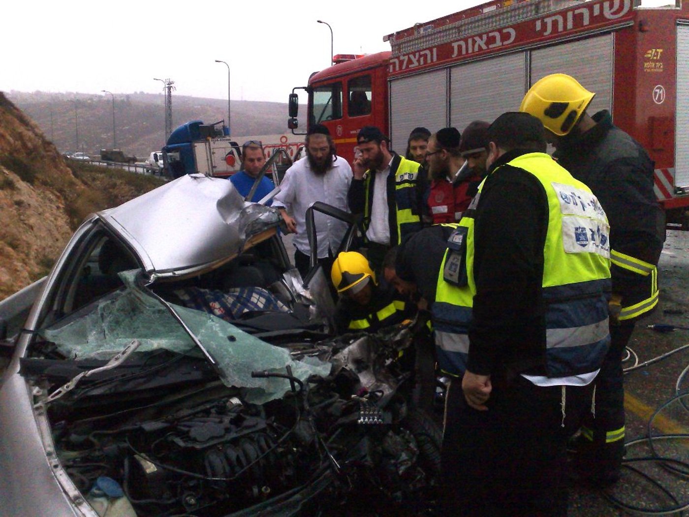 הרוג בתאונה בכניסה לביתר עלית