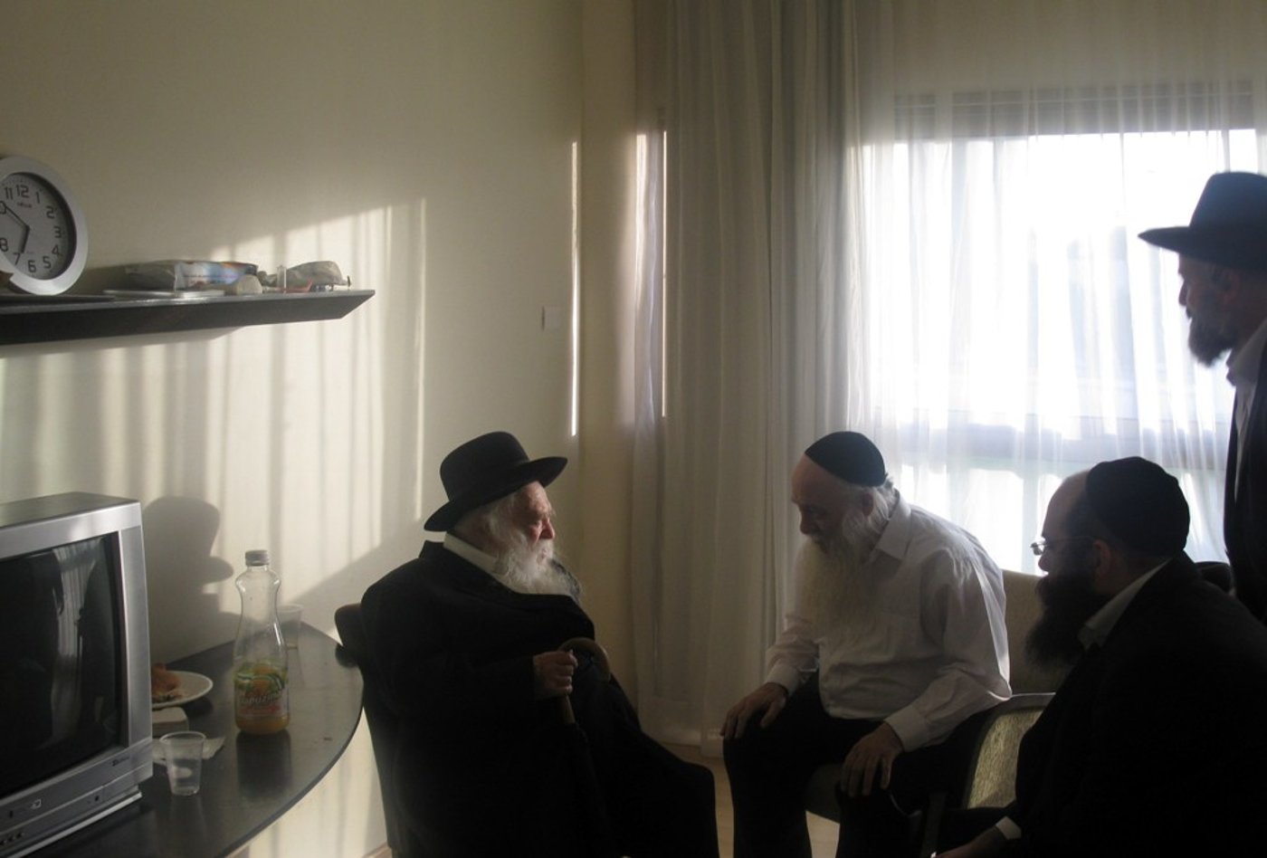 הגר"ח קנייבסקי ביקר את הרב כהנמן