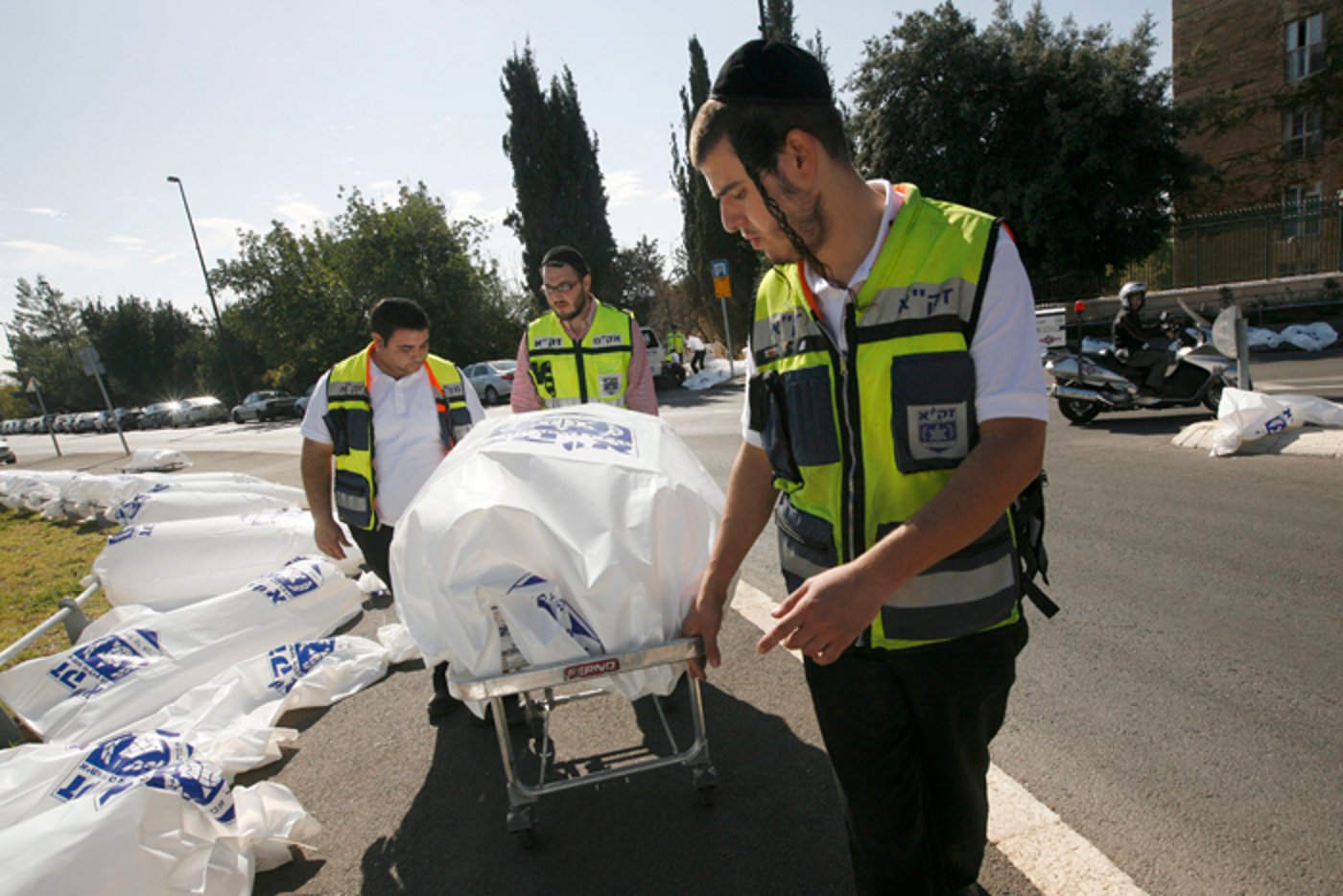מלחמת זק"א בתאונות: פרסו 323 שקיות גופות