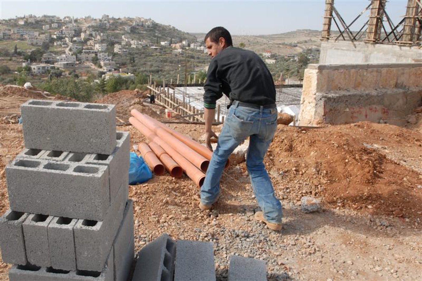 ימי הקפאה: תמונות מהשטח הבוער