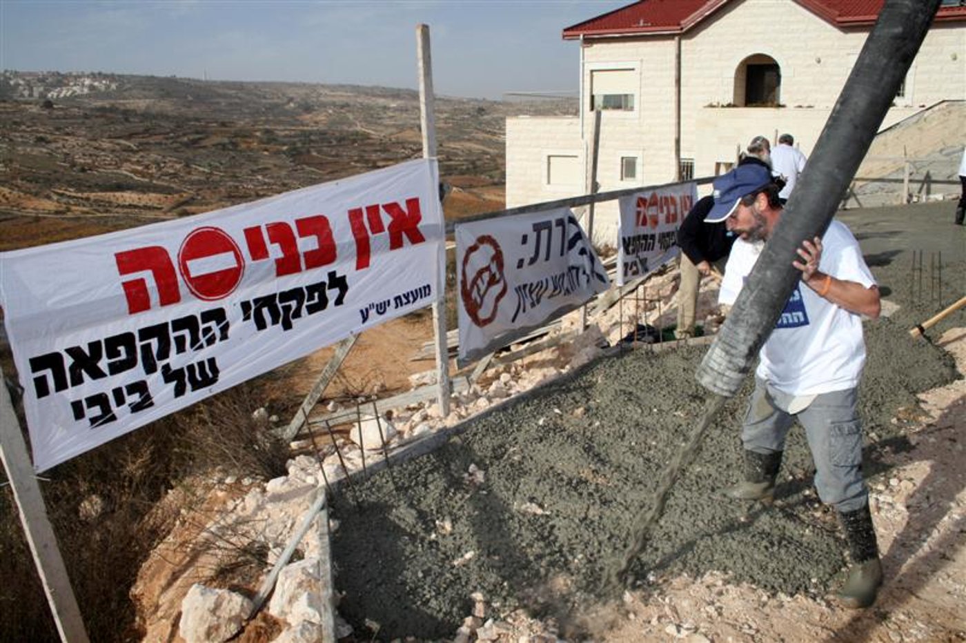ימי הקפאה: תמונות מהשטח הבוער
