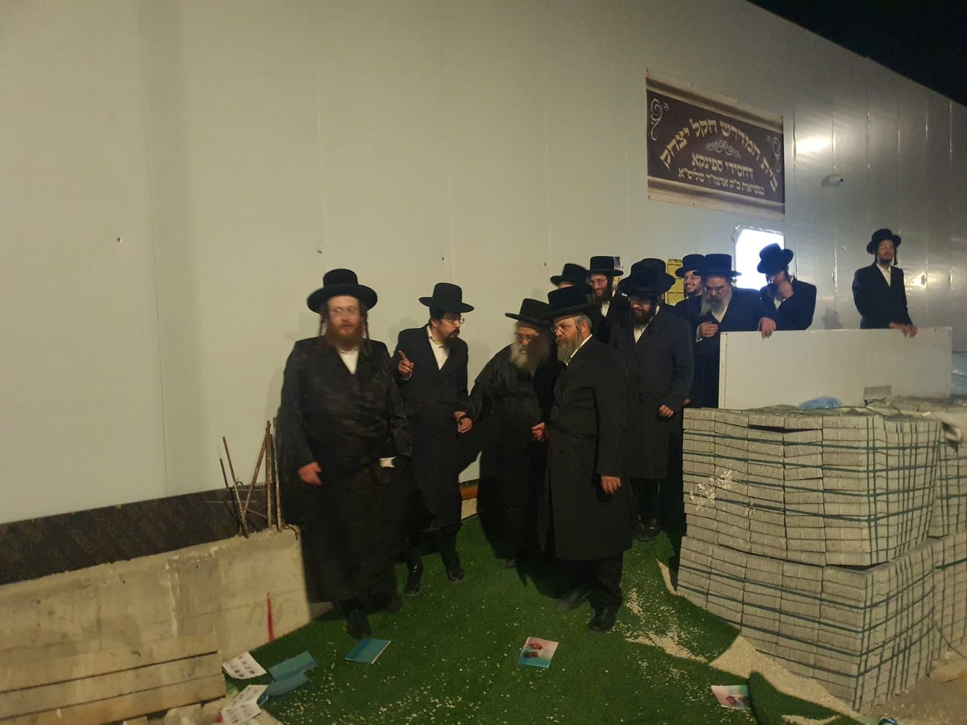 גאב"ד מאקאווא בביקור בספינקא בית שמש