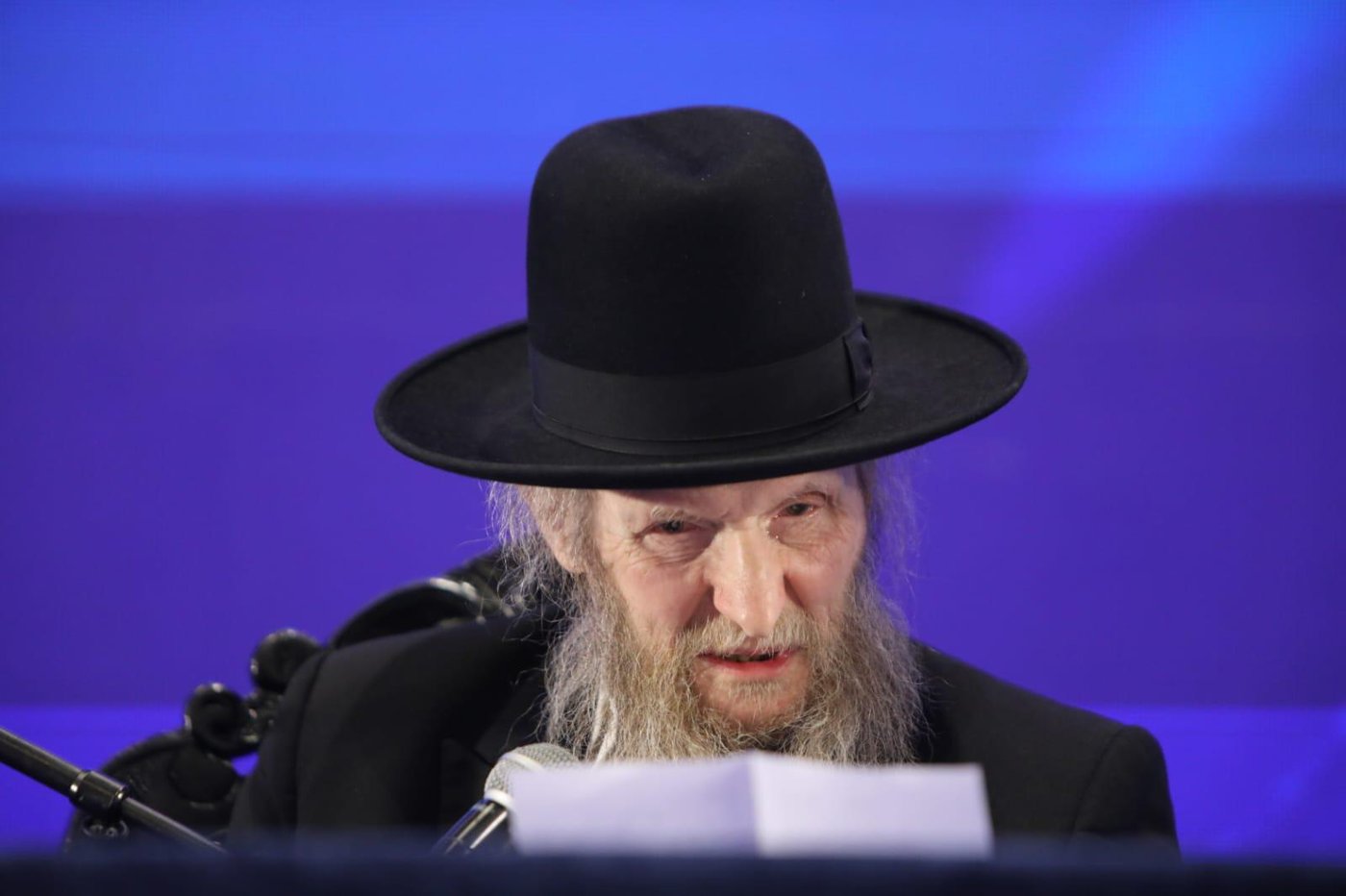 הגר"ד סגל נואם באירוע