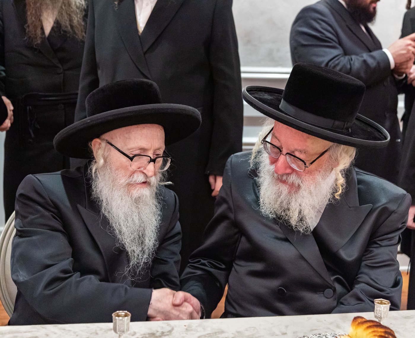 ארוסי נכדי האדמורי"ם מסערדאהעלי - ספינקא - גאלנטע 